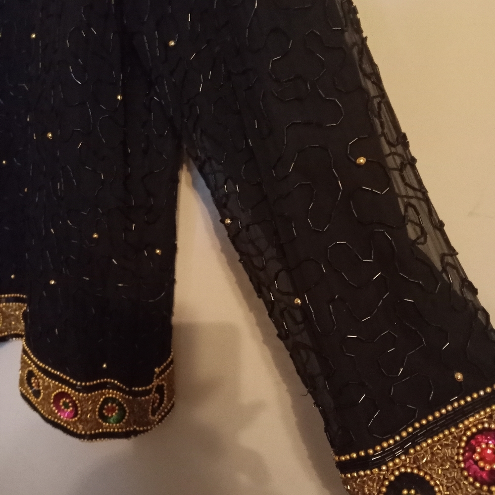 Laurence Kazar*New York*Black Evening Jacket*